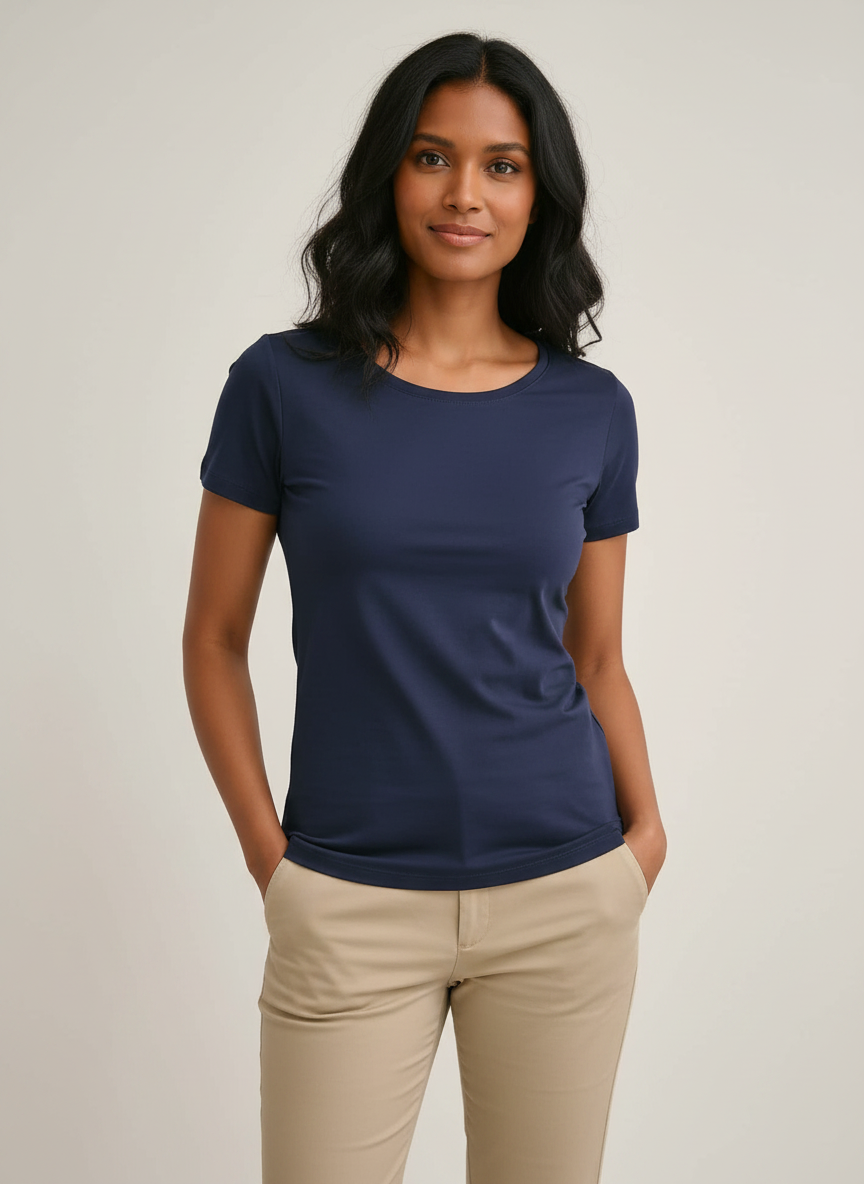 Bella - Chandail à manches courtes ultra doux en bambou